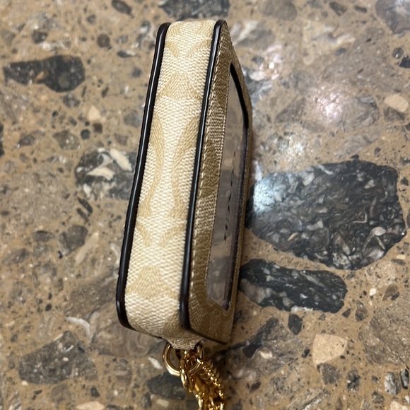 Coach zip card case - Picture 4 of 6